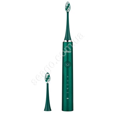 Электрическая звуковая зубная щетка Seago S2, Green 1944509925 фото
