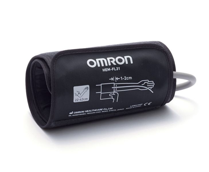 Автоматичний тонометр OMRON M3 Comfort з манжетою Intelli Wrap + Адаптер S (HEM-7134-ALRU) 1943728434 фото